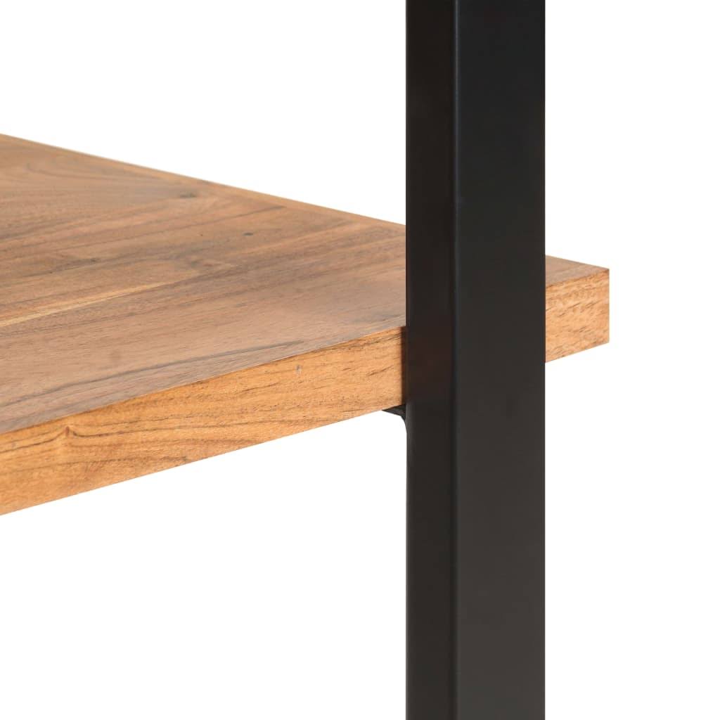 4-Tier Solid Acacia Wood Bookcase B5665