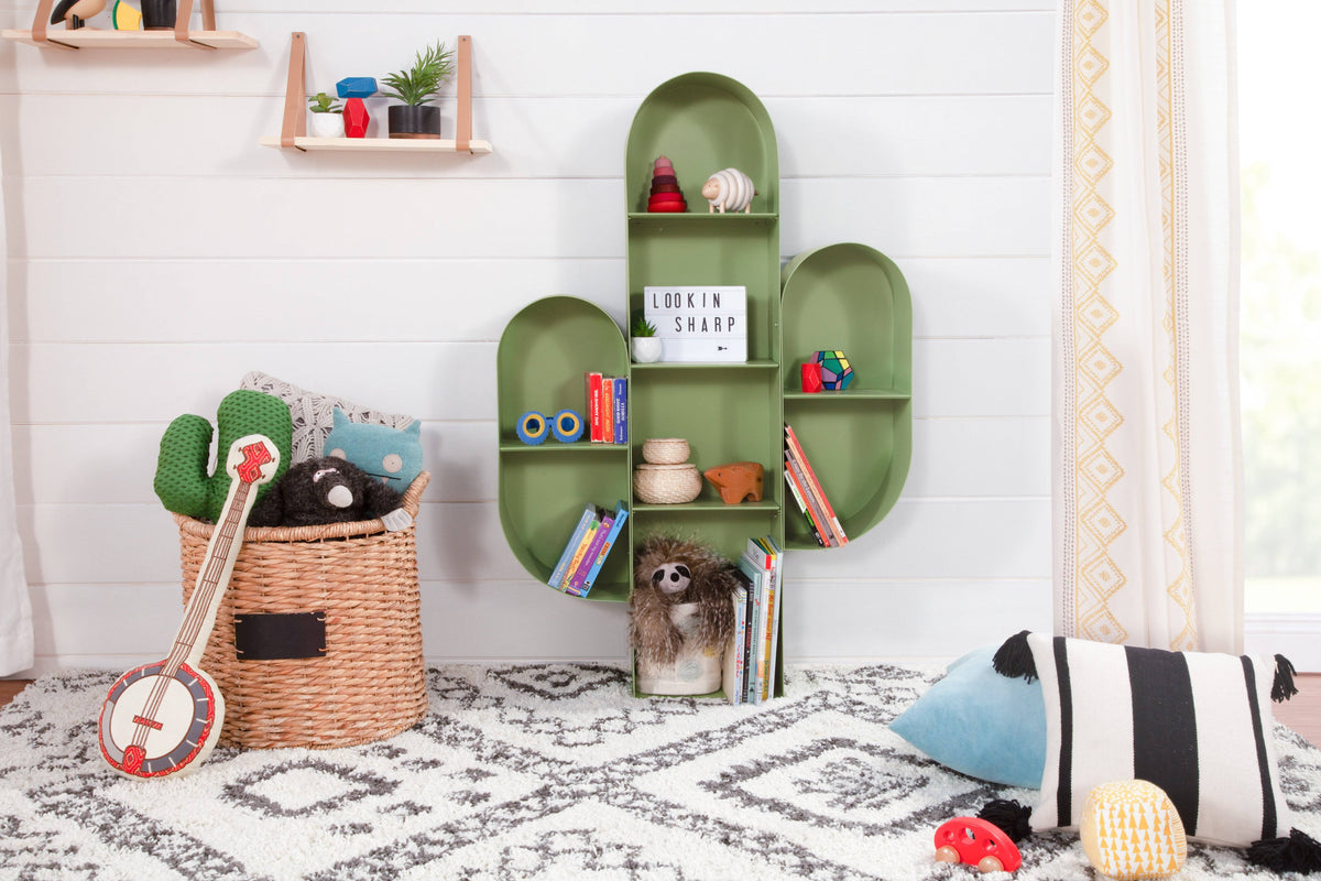 Sage Green Bookcase J2237