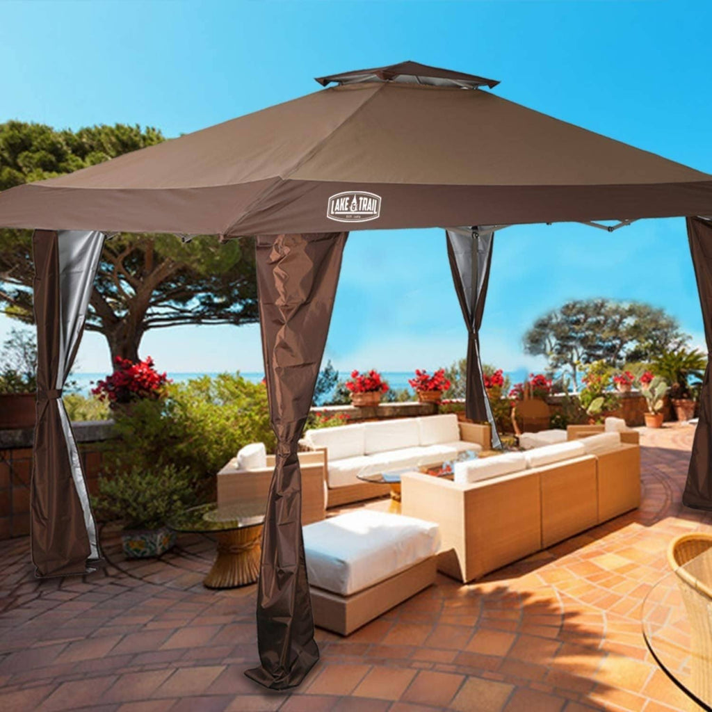13 x 13 Straight Leg Pop-Up Canopy Gazebo X630901