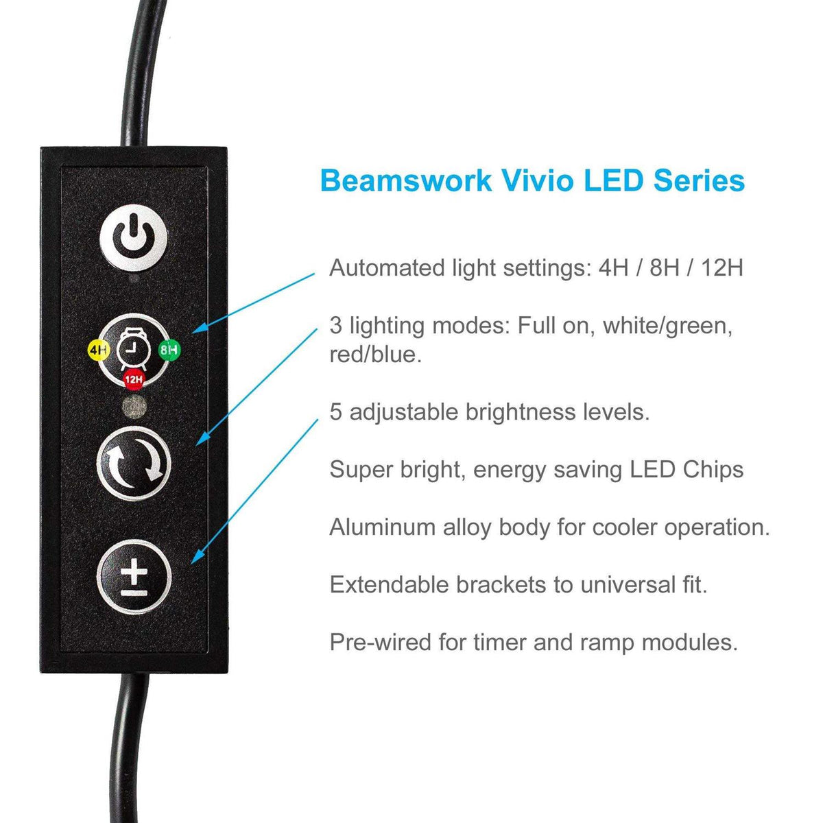 Full Spectrum LED Aquarium Fish Tank Light C9670