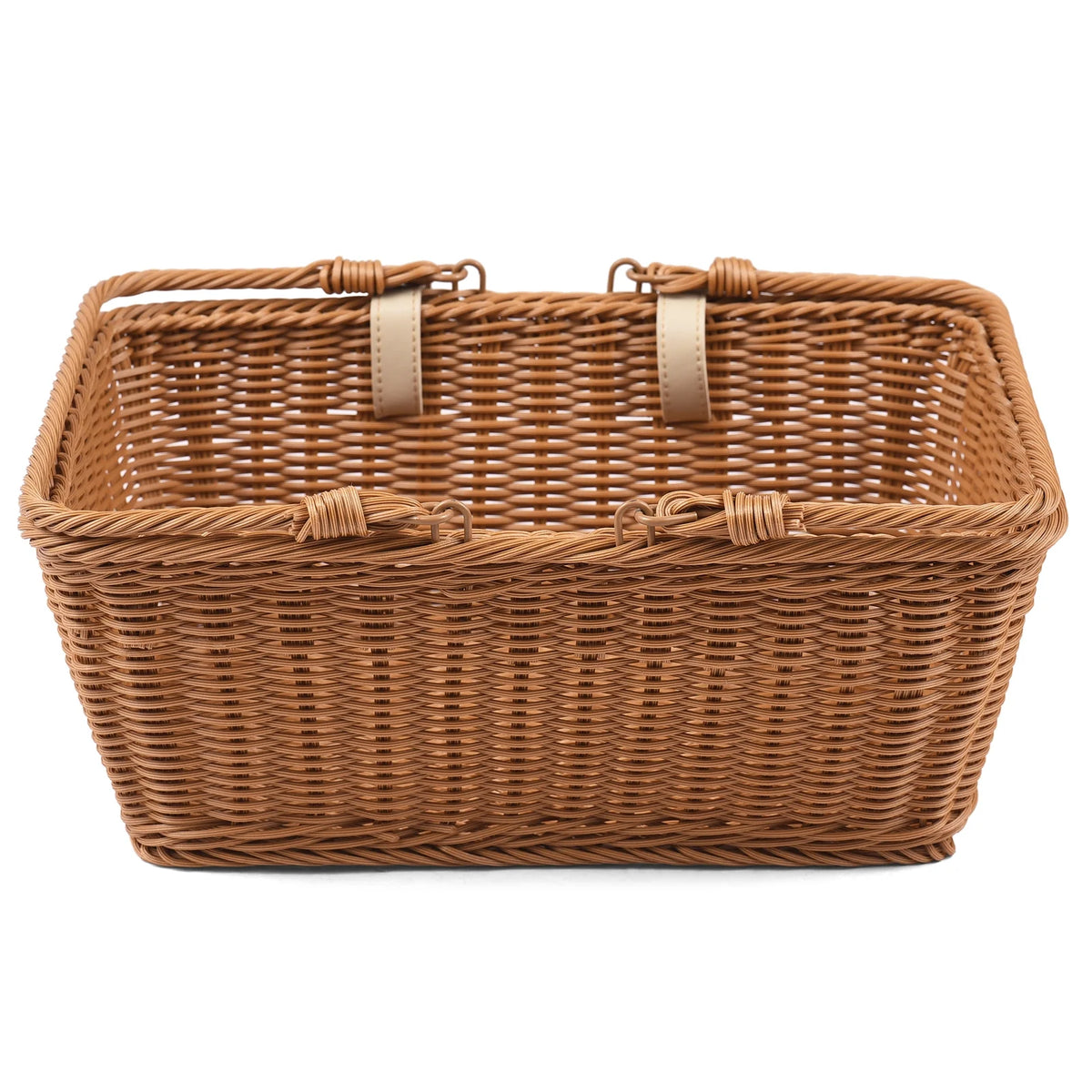 Hand Woven Wicker Bike Basket D8676