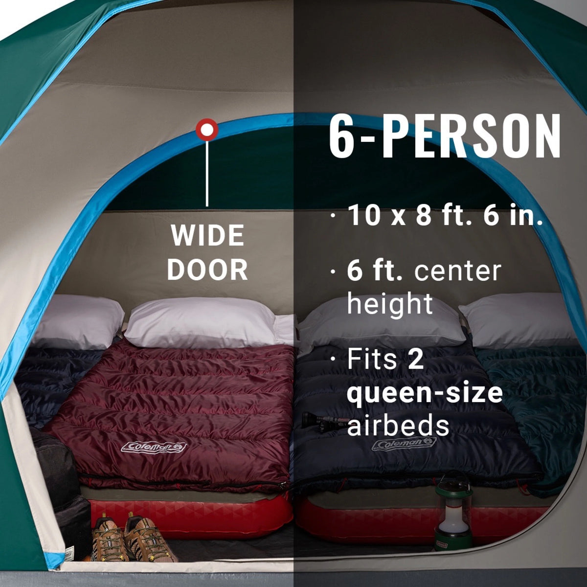 6-Person Camping Tent D26647