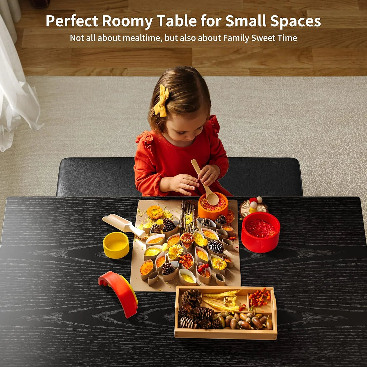 Dining Table Set for 4 with 4 Chairs M2743