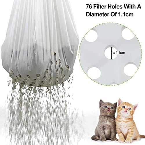 Sifting Cat Litter Box Liners Bags with Holes I9862