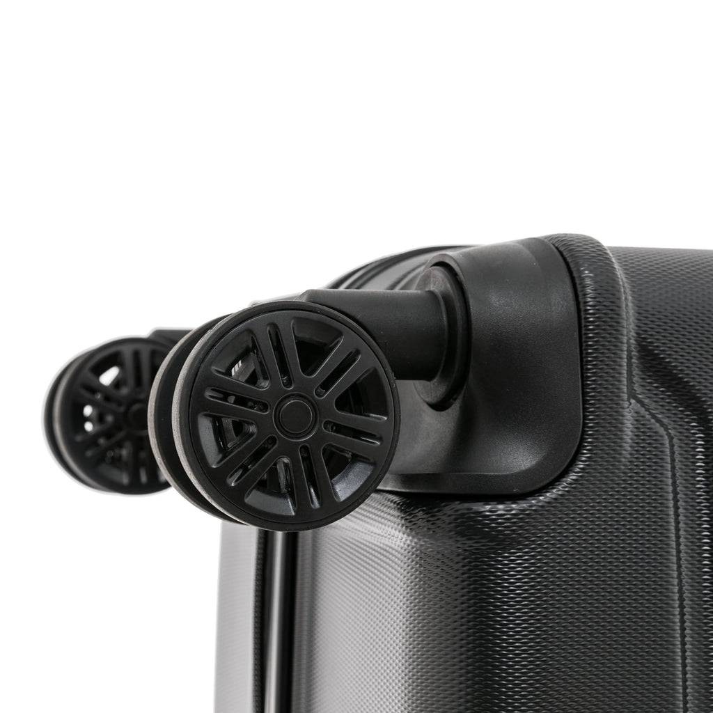 24" Hardside Lightweight Luggage with Spinner Wheels, Black T8873