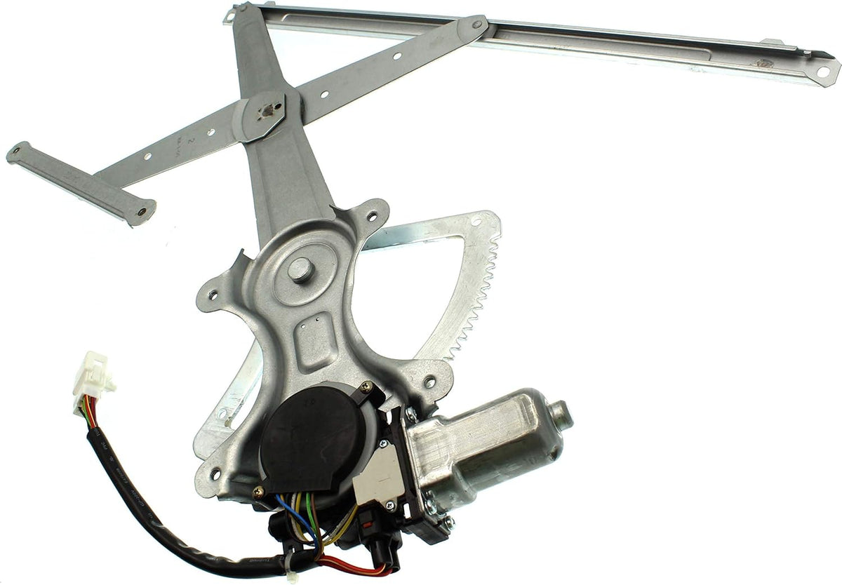 Front Window Regulator with Motor 5 Pins Driver Side Pack of 2 Y873