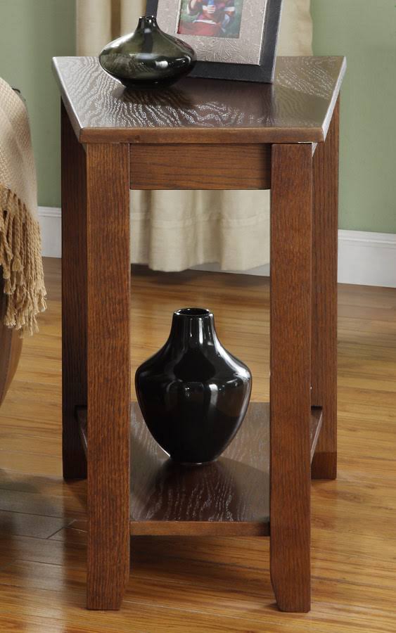 Espresso Chairside Table T464