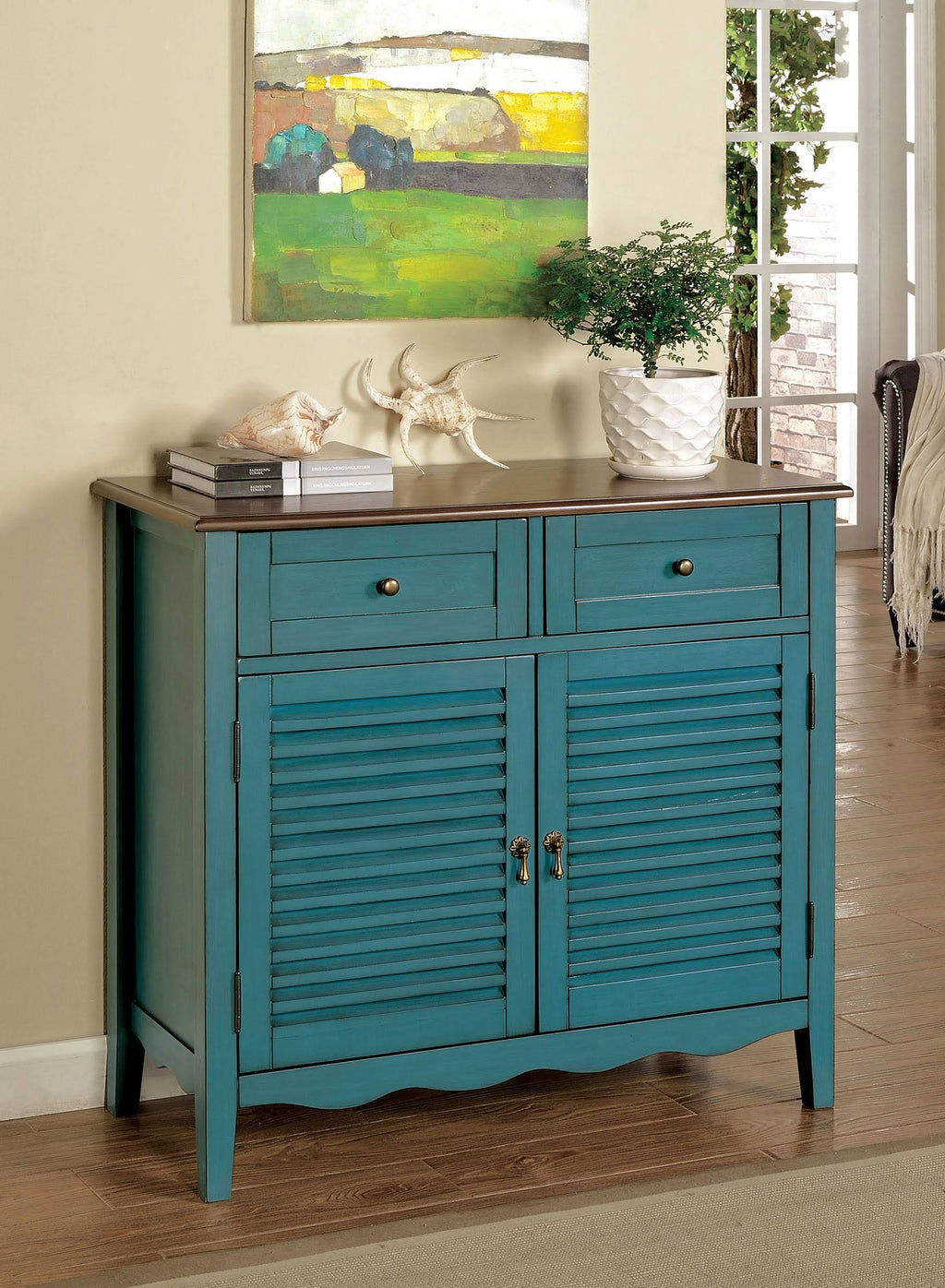 Blue Cabinet J8114