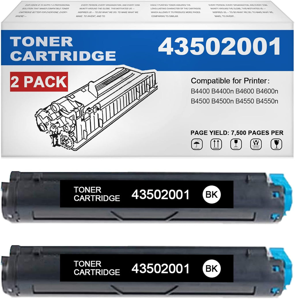 2 Pack Black Toner Cartridge E3394