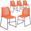 Stack Chairs with Sled Base (Set of 5) K840359