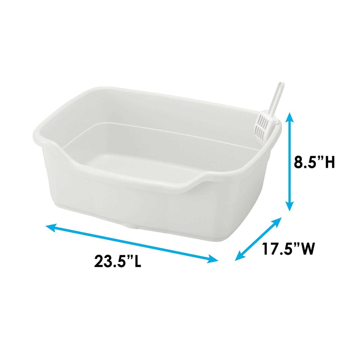 Wide Cat Litter Pan L125