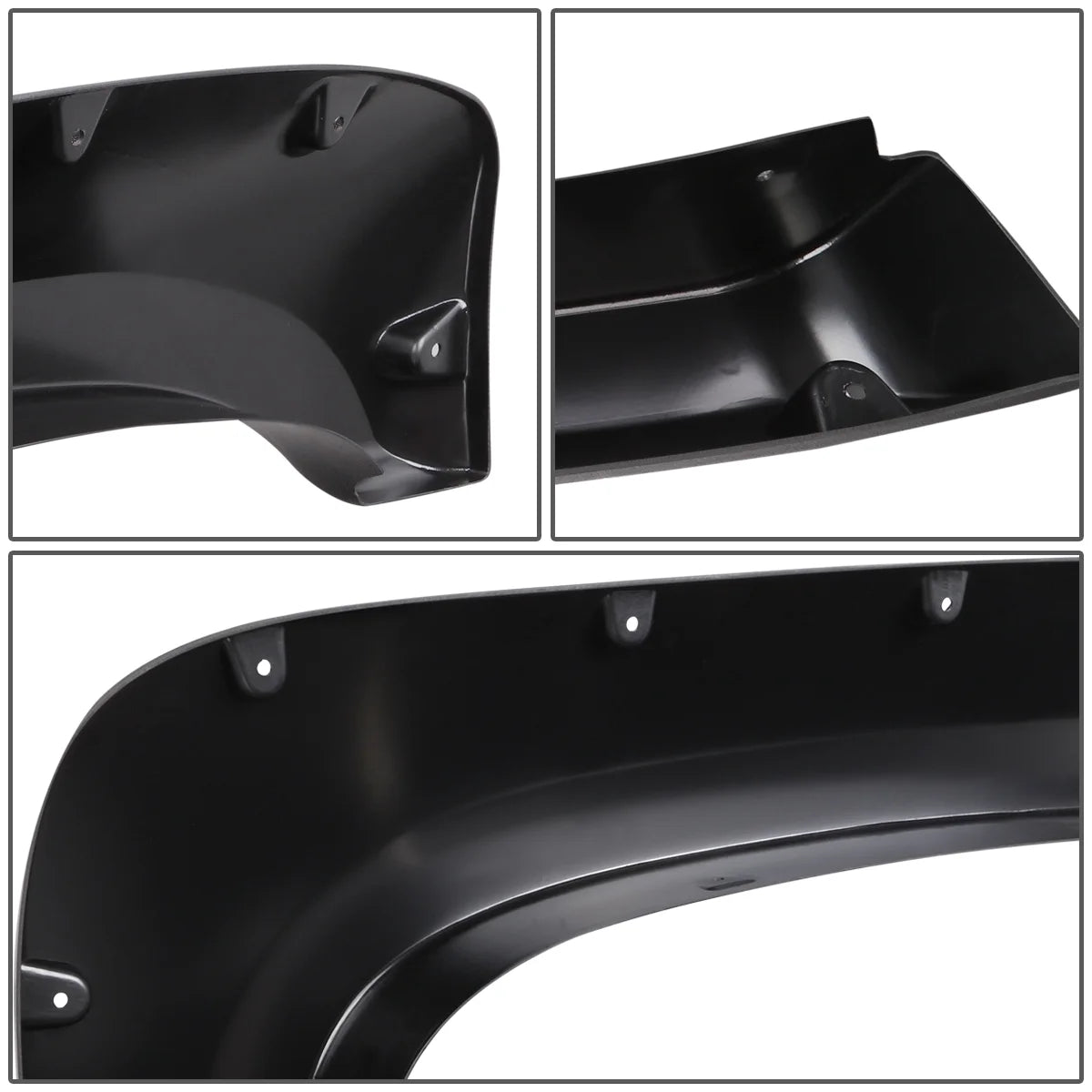 Pocket-Rivet Fender Wheel Flares for Chevy Silverado Fleetside Long Bed O8101